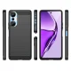 Dėklas Infinix Hot 20S telefonui Carbon Case, juodas