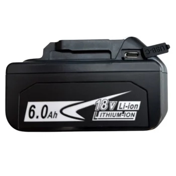 Akumuliatorius Makita įrankiams BL1860B, 18V, 6Ah, Li-ion, USB Type-C