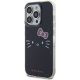 Hello Kitty iPhone 15 Pro Case IML Kitty Face, Black
