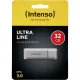 USB atmintinė Intenso Ultra Line, 32 GB, USB 3.0, sidabrinė