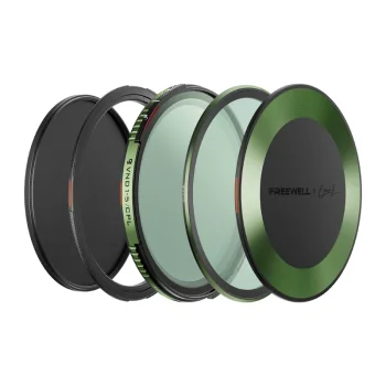 Kintamo tankio ND/CPL filtrų rinkinys Freewell Brandon Li 95 mm FW-BL95-VNDKIT