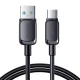 Joyroom Multi-Color Series A14 USB-A į USB-C laidas 3A 1.2 m, juodas