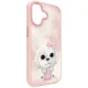 Nimmy dėklas iPhone 17 telefonui „Big Eyed Pet 2.0 Dog“, rožinis