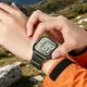 Tech-Protect Nylon laikrodžio dirželis Huawei Watch Fit 3 / 4 / 4 Pro / 5 / 5 Pro, žalias
