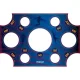 Neo-Sport 1476 futbolo vartų taikinio siena, 300 x 200 cm