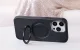 Apsauginis dėklas Joyroom PN-14L2 Dancing Circle skirtas iPhone 14 Pro su MagSafe, juodas