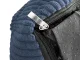 Soft Corduroy Dog and Cat Bed M, 60x45 cm, Blue