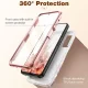 Samsung Galaxy A14 5G (SM-A146) / 4G (SM-A145F/DSN) Tech-Protect Velar Case Cover, Pink