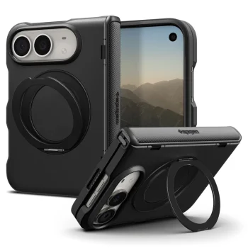 Spigen Slim Armor Pro S MagSafe dėklas telefonui iPhone Duo, Black