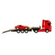 Rastar Mercedes-Benz Actros RC sunkvežimio ir automobilio rinkinys 1:26, raudonas