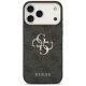 Guess 4G Big 4G Classic Logo dėklas, skirtas iPhone 17 Pro Max, juodas / auksinis