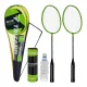 Trizand badmintono rinkinys su dėklu, 9 dalių