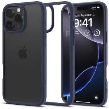 Spigen iPhone 16 Pro Max Case Ultra Hybrid, Blue