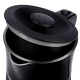 Huslog AK-1032 elektrinis virdulys 1.7L, 2200W, juodas / sidabrinis