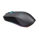 Belaidė žaidimų pelė Machenike M721, 10000 DPI, RGB, juoda