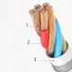 Joyroom SH-C1 3.5mm Mini Jack (moteriškas) į USB-C (vyriškas) adapteris, baltas