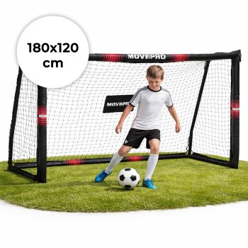 Futbolo vartai su tinklu Movepro 147509, 180x120x60 cm