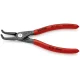 Fiksavimo žiedų replės KNIPEX 48 21 J21, 90°, 165 mm