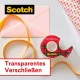 Lipni juosta Scotch Crystal su rankiniu dozatoriumi 19 mm x 7.5 m, skaidri