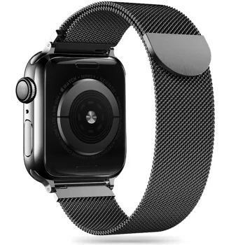 Tech-Protect MilaneseBand dirželis Apple Watch (42/44/45/49 mm), juodas