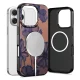 Tech-Protect Lamano MagSafe Phone Case Cover iPhone 16 Pro Max - brown-purple
