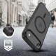 Tech-Protect dėklas iPhone 17 Air MagMat MagSafe, matinė juoda