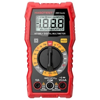 Skaitmeninis multimetras DC 600V/10A, AC 600V