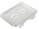 Metal Wall-Mounted Soap Dish, Silver