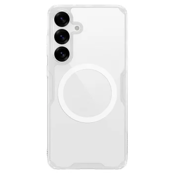 Nillkin Nature Pro Magnetic dėklas Samsung Galaxy S25+, skaidrus