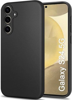 TFO Matt TPU dėklas skirtas Samsung Galaxy S24, Juodas