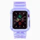 Silikoninis dirželis su dėklu Strap Light Set Apple Watch 44mm - violetinis