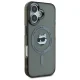 Karl Lagerfeld iPhone 16 Plus dėklas IML Metal Choupette Head MagSafe, juodas