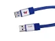 USB 3.0 laidas Maclean MCTV-606 USB-A į USB-A 1.8m, mėlynas