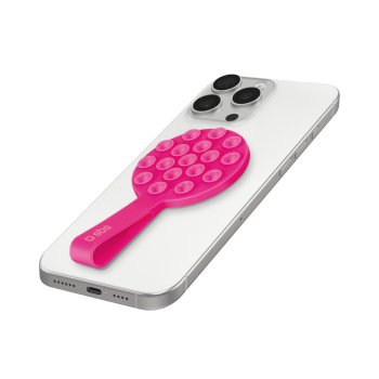 SBS MAG Grippy MagSafe Compatible Holder with Suction Cup, Pink