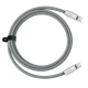 Newell USB-C to USB-C silicone cable, 100 W, 2 m, grey