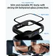 Apsauginis dėklas Spigen Thin Fit 360 Apple Watch 46mm su 9H stiklu, juodas