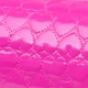 Manicure Hand Rest Pillow Faux Leather Quilted Hearts Pink