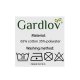 Gardlov Garden Hammock 200x150 cm with Wooden Spreader Bars, Grey