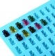 Silicone Molds for Making Candies and Jelly Bears + pipette