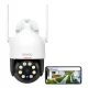 Dekco DC5L 2K QHD lauko Wi-Fi apsaugos kamera, balta