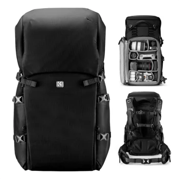 K&F Concept Star Wander 05 kuprinė fotoaparatui, 40L, juoda