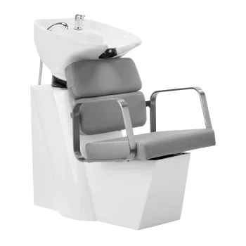 Gabbiano Porto Hairdressing Wash Unit Grey/Silver