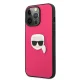 Karl Lagerfeld Ikonik Karl dėklas iPhone 13 Pro / 13 6.1\", rožinis