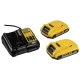 Akumuliatorinis smūginis gręžtuvas-suktuvas DeWalt DCD778D2T-QW 18V 2x2.0Ah