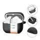 „Tech-Protect Silicone Hook“ dėklas, skirtas Samsung Galaxy Buds 3 / 3 Pro, juodas