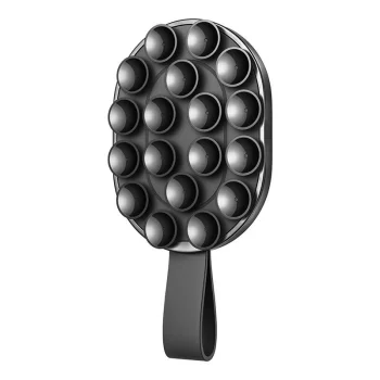 Magnetinis telefono laikiklis su siurbtukais Joyroom JR-ZS393-S, juodas
