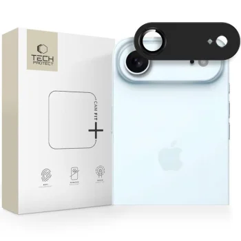Tech-Protect Camfull Fit+ kameros apsauga iPhone 17 Air, juoda