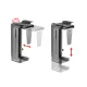 Maclean MC-713 S Under-Desk PC Mount Holder, Silver