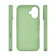 Etteri Silicone Case dėklas Apple iPhone 16 6.1\" Šviesiai žalias