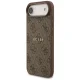 Guess 4G Ring Classic Logo MagSafe dėklas iPhone 17 Air - Rudas